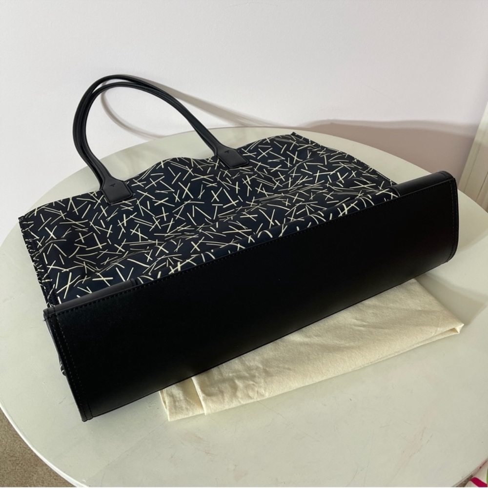 Tory Burch Ella printed tote (Black matchsticks) - Picture 5 of 13